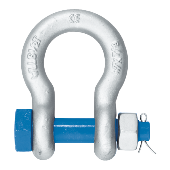 6.5 Tonne CE approved Bow Safety Shackle Nut & Pin
