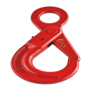 Grade 80 Self Locking Eye Hook High Tensile Alloyed steel Red Colour EU Product High Quality