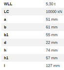 13mm measurements for G80 Weld on Point