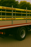 Fall Protection Straps on Lorry