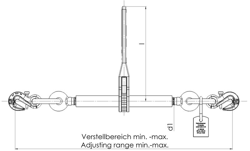 Kleinsorge Image of Ratchet Loadbinder G80