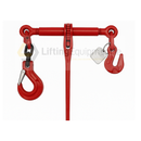Ratchet Load Binder with Clevis Sling Hook & Eye Grab Hook (with Safety Pin)