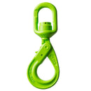 Grade 100 Self Locking SWIVEL Safety Hook (with Bearing)