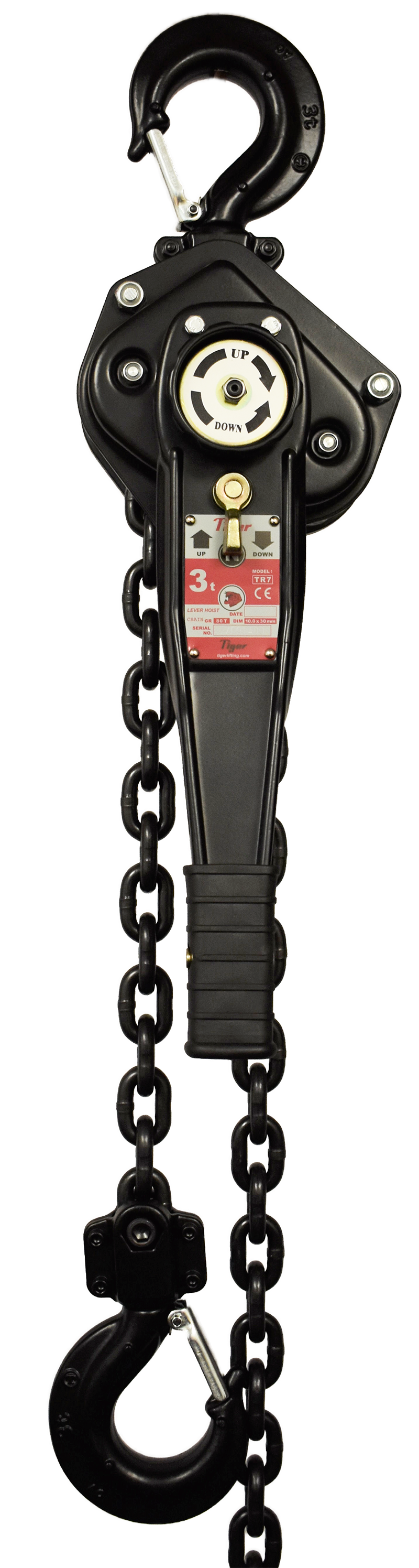 Tiger TR7 Industrial Lever Chain Hoists (1.5Mtrs HOL)