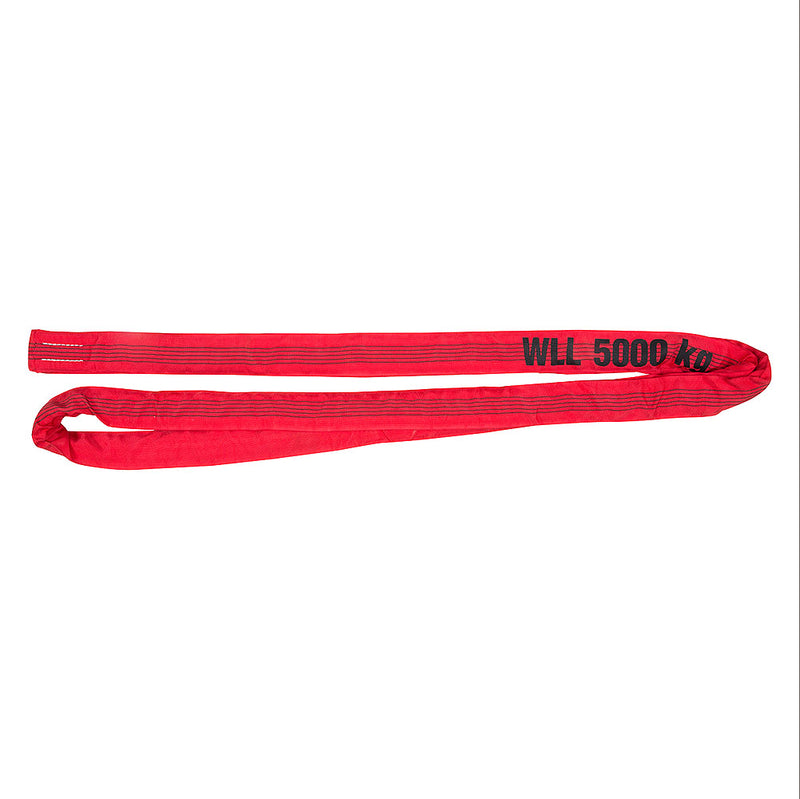 5 Tonne Red Lifting Round Sling