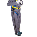 AY205 Suspension Trauma Straps Protekt shown in use by worker