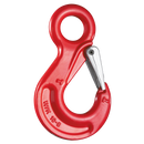 Eye Sling Hook with Latch Grade 80 Red