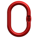 Grade 80 Master Ring Master Link 1 Leg or 2 Leg Red For Lifting Chains Image