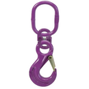 Grade 100 14000kg KWB PEWAG Drop Chain with Eye Sling Hook with Forged Latch 19mm 20mm