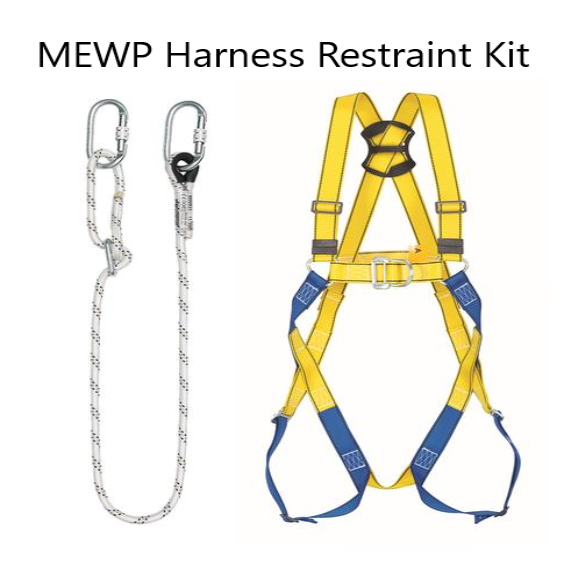 MEWP 2 Point Harness Restraint Kit for Man Cage Man Basket Hoist Cherry Picker