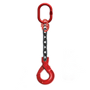 Single 1 Leg Drop Chain with Self Locking Clevis Safety Hook