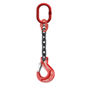 Single 1 Leg Drop Chain with Sling Hook