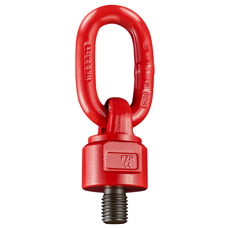 Swivel Eye Bolt Grade 80 Red with Ring CE approved European High Quality Product M12 to M24