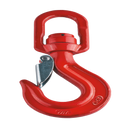 Swivel Sling Hook with Bearing Red Grade 80 Image