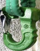 WebbingRound Sling Hooks Grade 80 Green 2 tonne