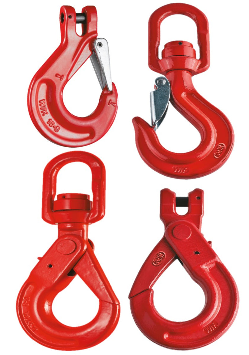 Your choice of Hooks on chain Grade 80 LiftingEquipment.ie